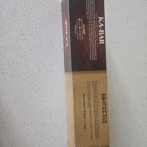 NEW! KA-BAR Becker BK2 Campanion Fixed Blade Knife, Carbon Steel BONUS SHEATH